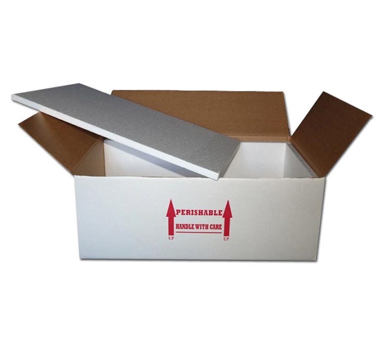 12x12x10 Insulated Shipping Box 3/4 Foam 100 pack