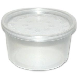 12 oz with Poly Fabric Lid – 50 Units