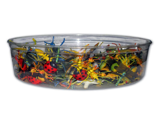 9.75″ – 68 oz Clear Container Punched – 25 ct (1.14 ea)