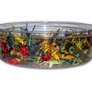 9.75″ – 96 oz Clear Container Punched – 10 ct (1.16 ea)