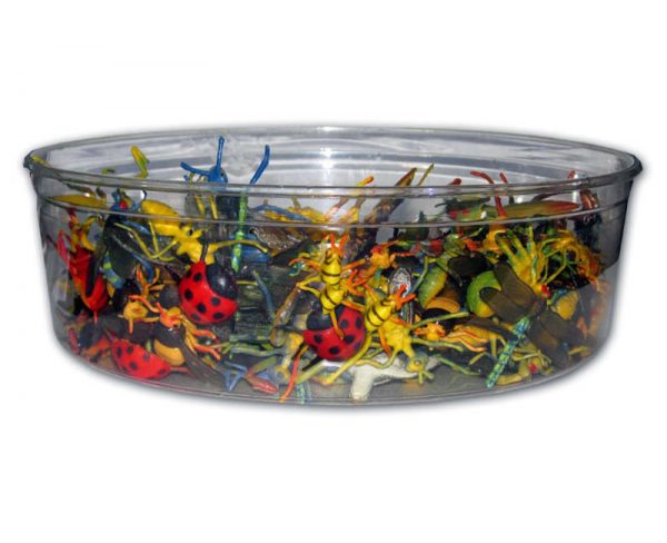 9.75″ – 96 oz Clear Container Punched – 10 ct (1.16 ea)