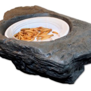 Pet-Tekk Sm Worm Feeder Ledge – Granite (PT-1650)