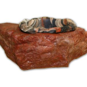 Pet-Tekk Feed & Water Ledge Mojave w/ one rock bowl (PT-1431)