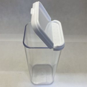 LG. Square Spider Bottles 11 oz (10 count)